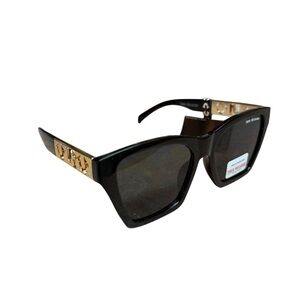 Brand New True Religion Sunglasses with Black Frame and Gold Details